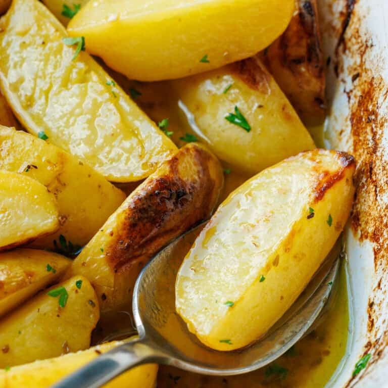 Greek Lemon Potatoes