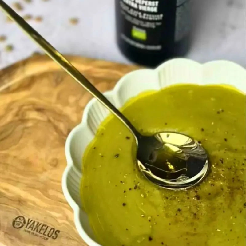 Yakelos “Moroccan pea soup called ‘Bissara’.”