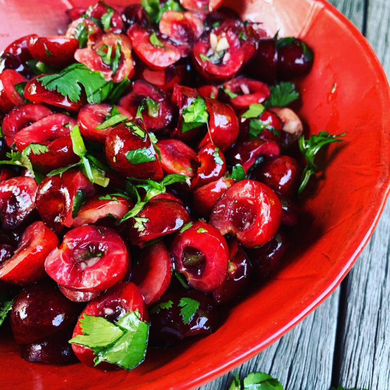 Yakelos Spicy Cherry Salad