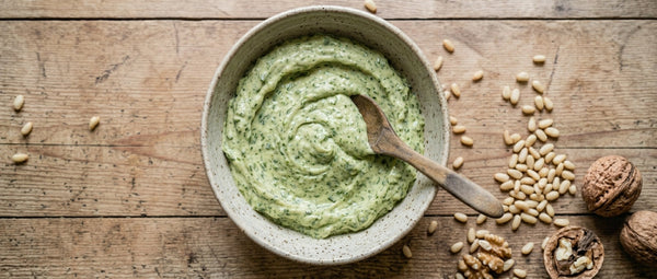 Pesto Mayonnaise with Yakelos Olive Oil