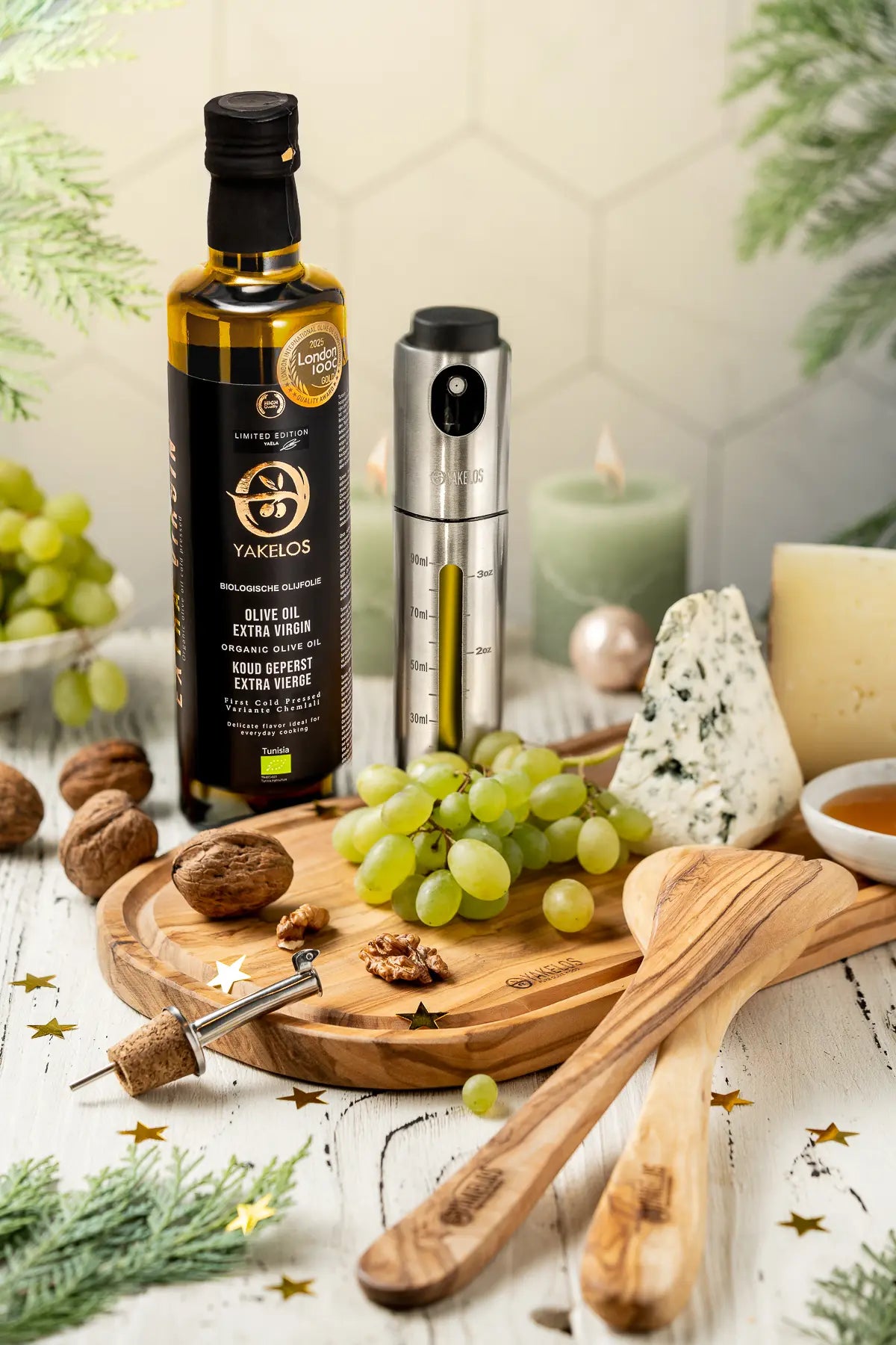 Yakelos Organic Christmas Giftbox | Extra Virgin Olive Oil